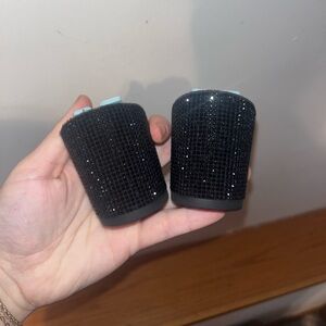 3” Black Rhinestone Heel Kit